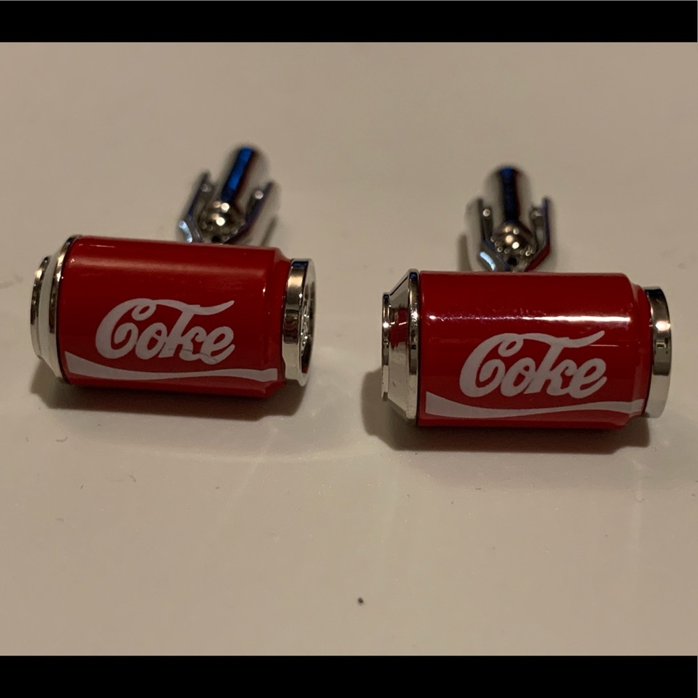 Red Coca Cola - COKE Cuff Links